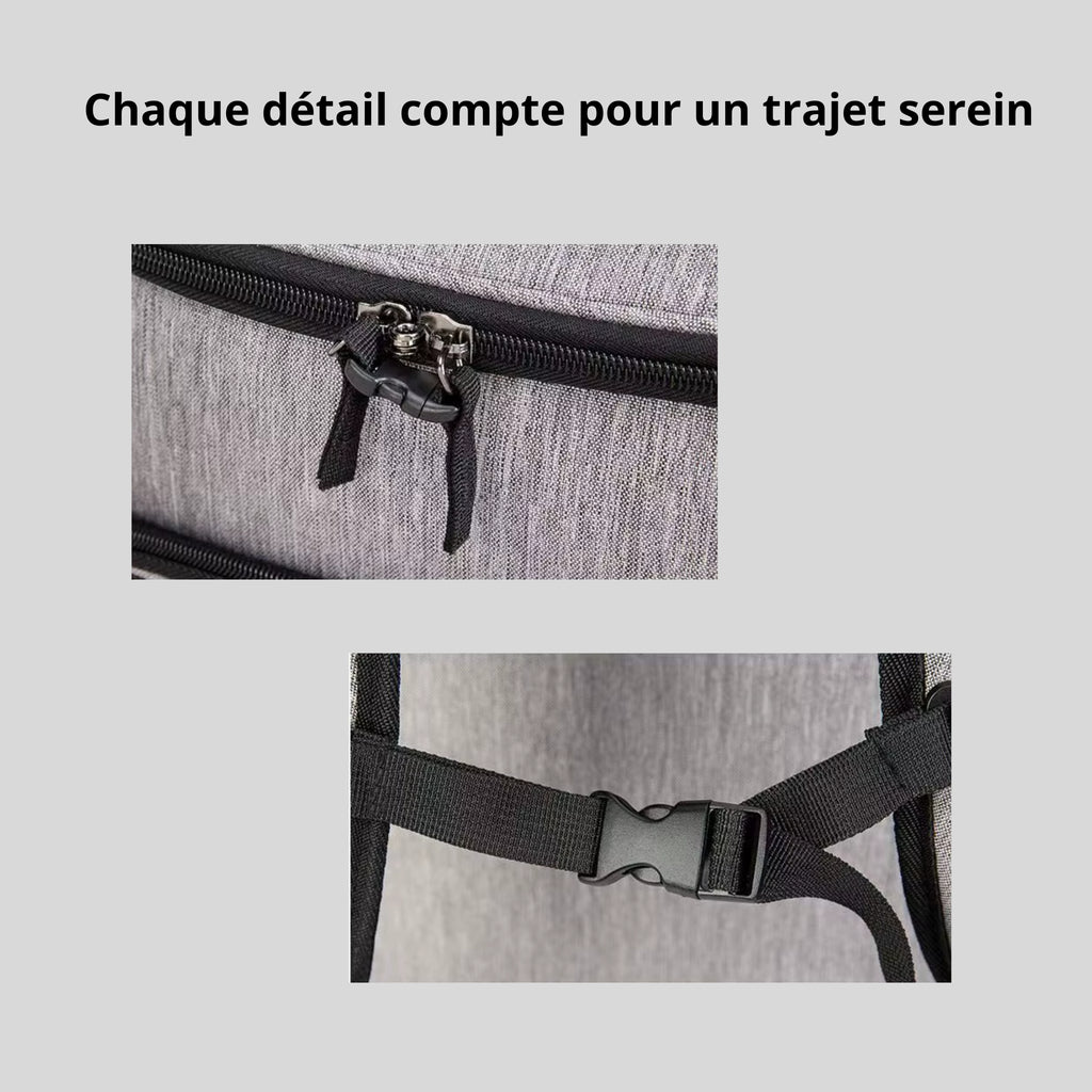 PawTrek — Sac à Dos Transporteur Extensible pour Chat