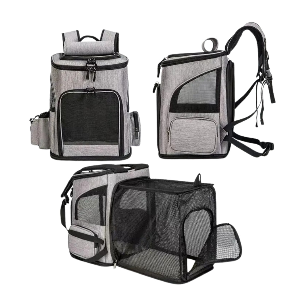 PawTrek — Sac à Dos Transporteur Extensible pour Chat