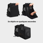 PawTrek — Sac à Dos Transporteur Extensible pour Chat