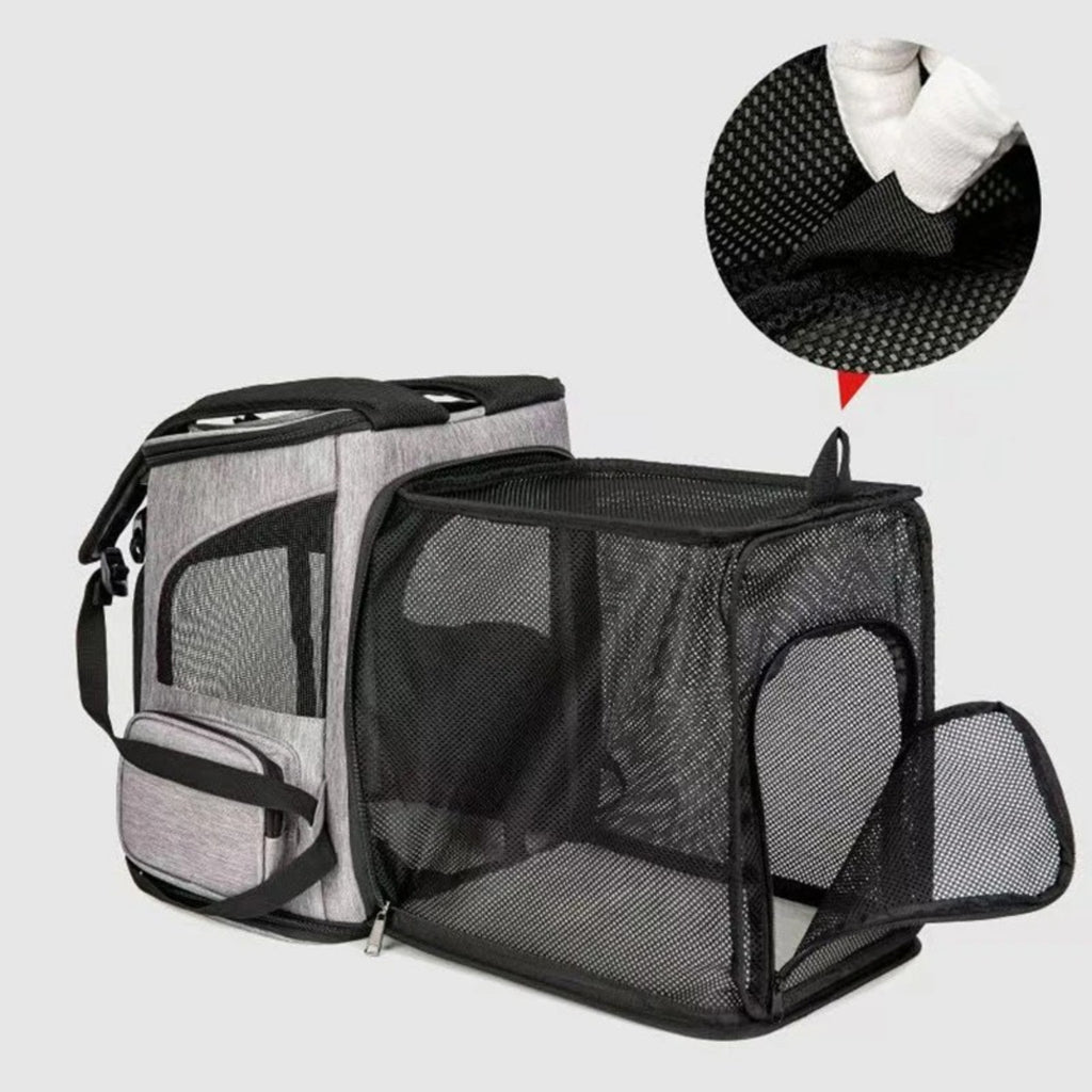 PawTrek — Sac à Dos Transporteur Extensible pour Chat