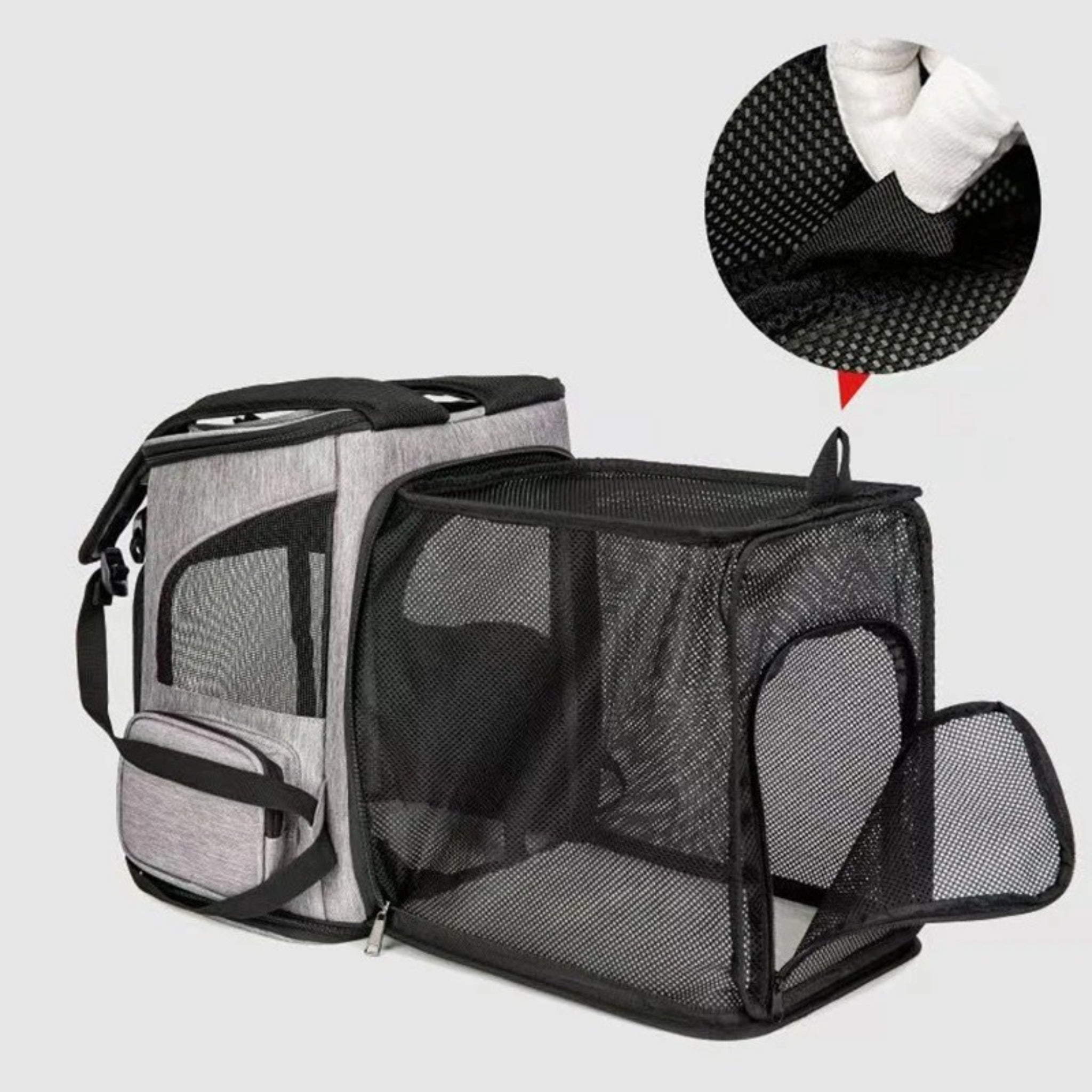 PawTrek — Sac à Dos Transporteur Extensible pour Chat