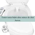 Bidet adaptateur WC (non électrique) Auven