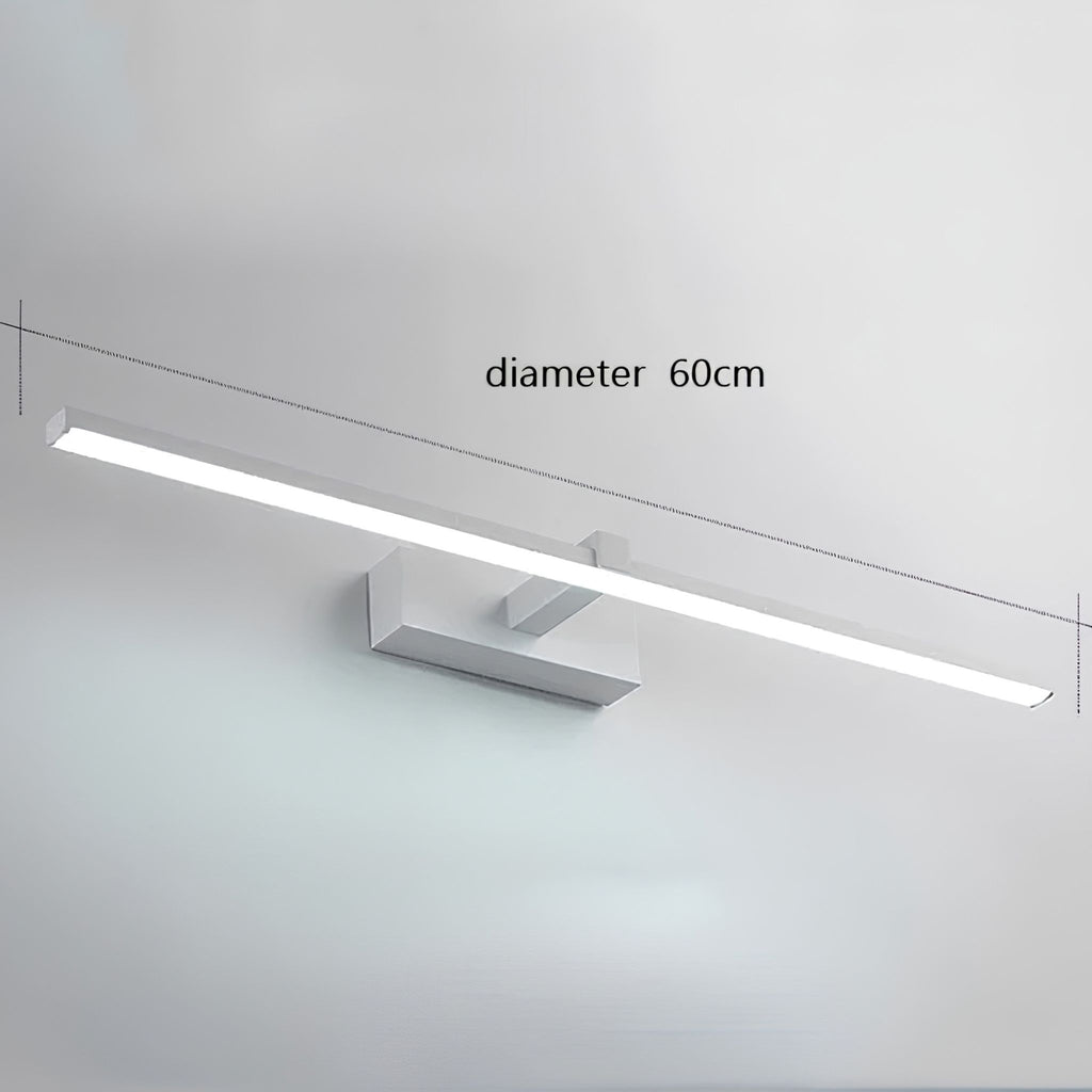Dimensions de l'applique murale LED LARA en finition blanche