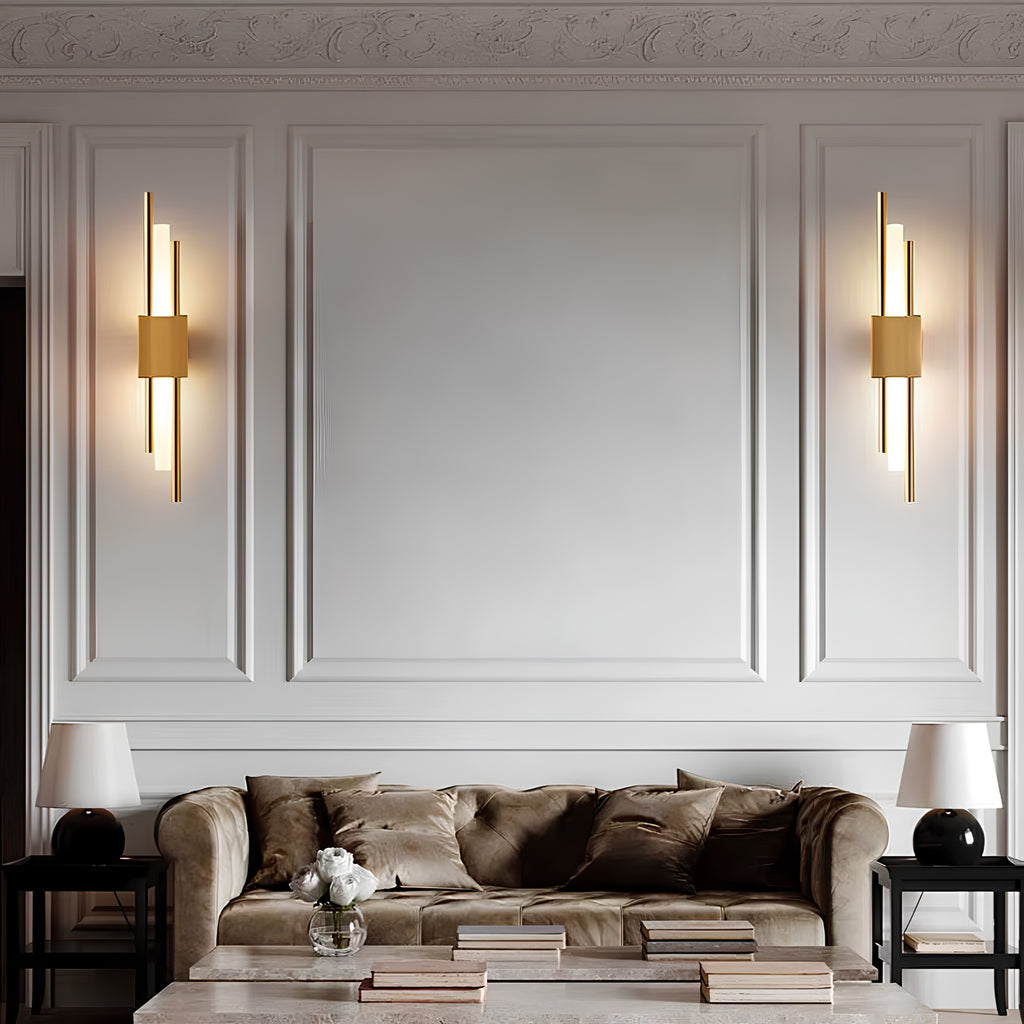 Applique Murale LED Dorée Sans Fil Rechargeable OLIA