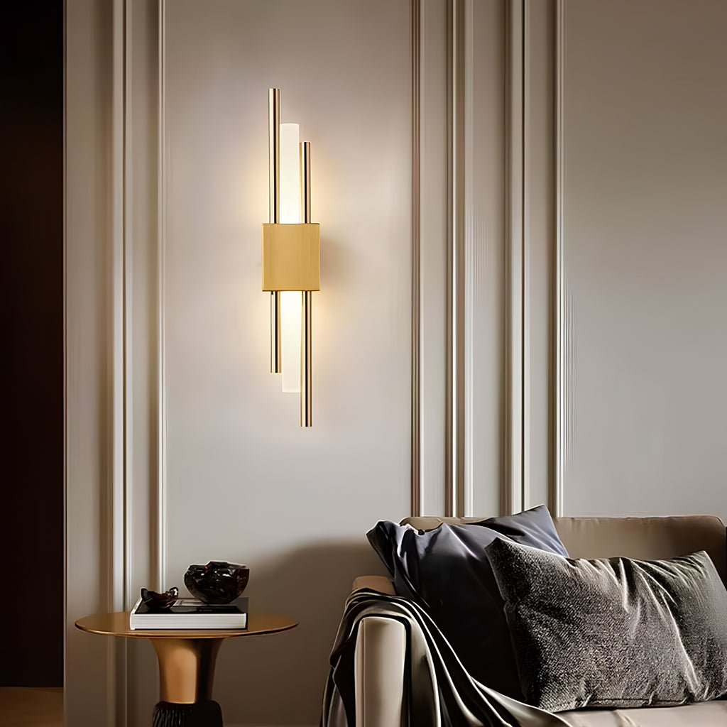 Applique Murale LED Dorée Sans Fil Rechargeable OLIA