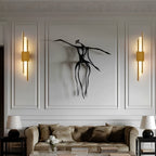 Applique Murale LED Dorée Sans Fil Rechargeable OLIA