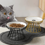 ElevCat — Gamelle Surélevée Chat en Céramique