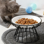 ElevCat — Gamelle Surélevée Chat en Céramique