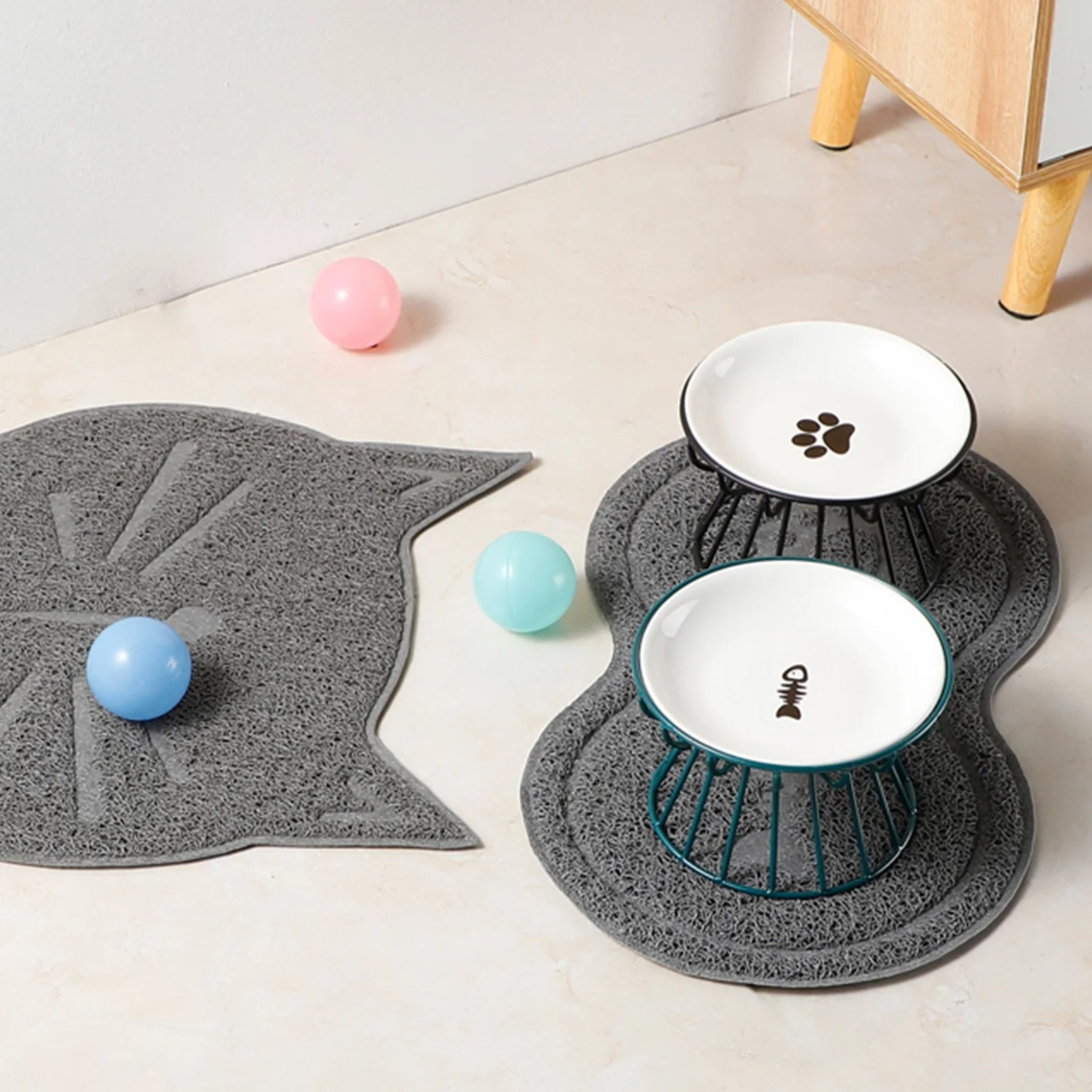 ElevCat — Gamelle Surélevée Chat en Céramique