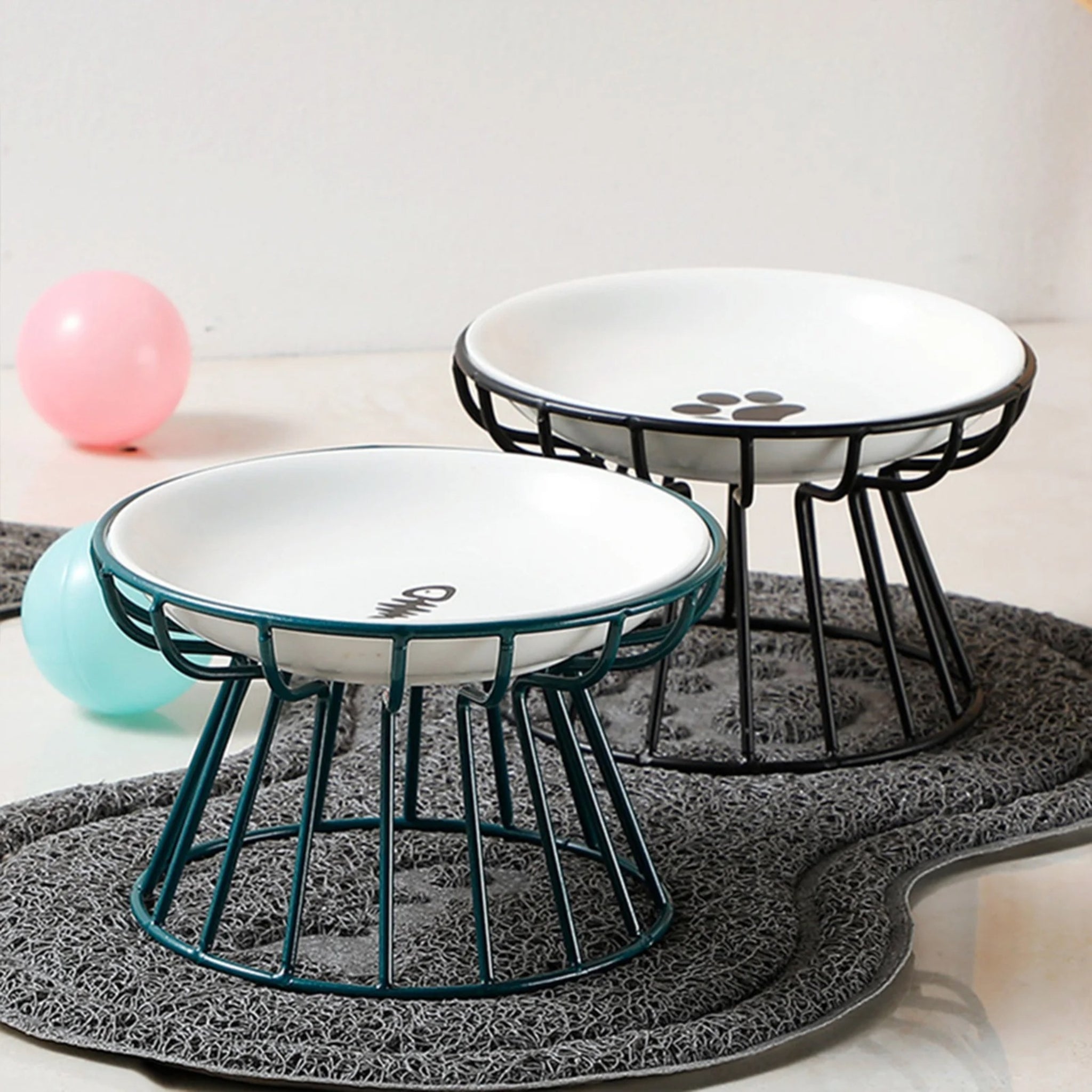 ElevCat — Gamelle Surélevée Chat en Céramique