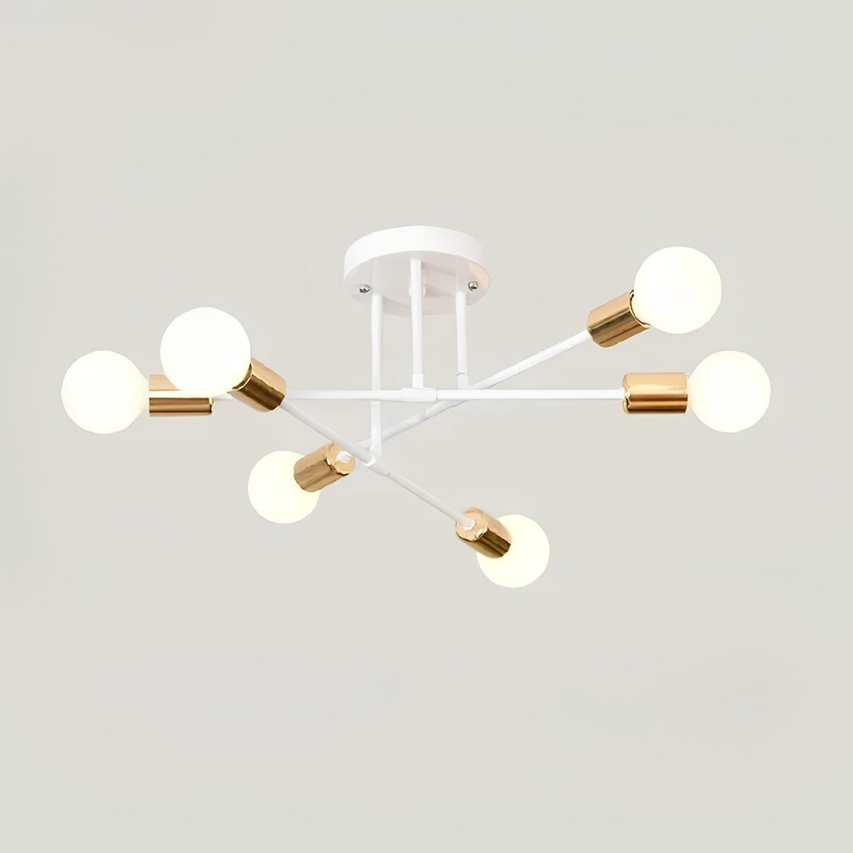 Plafonnier contemporain 6 lumières - ZORA