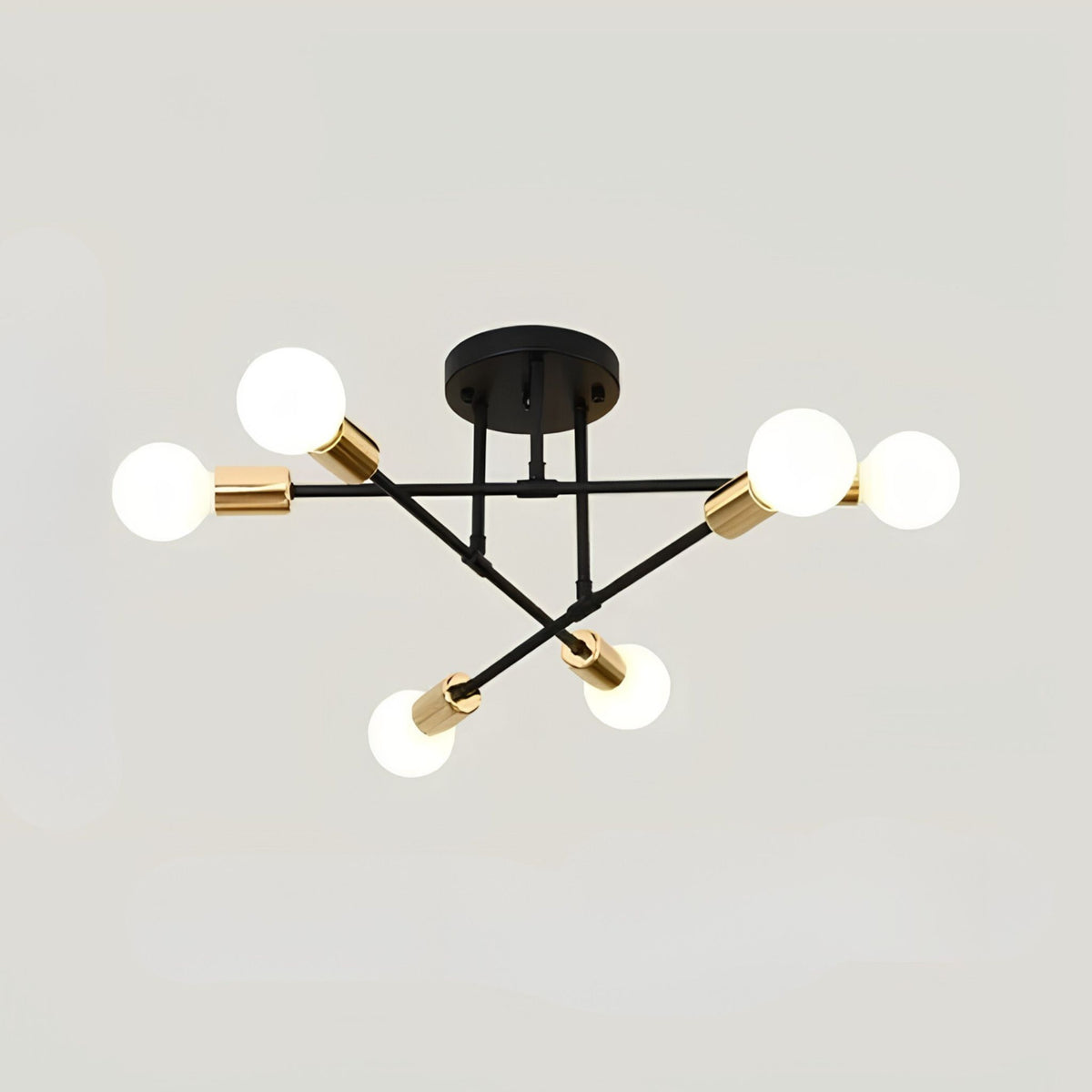 Plafonnier contemporain 6 lumières - ZORA