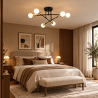 Plafonnier contemporain 6 lumières - ZORA