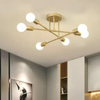 Plafonnier contemporain 6 lumières - ZORA