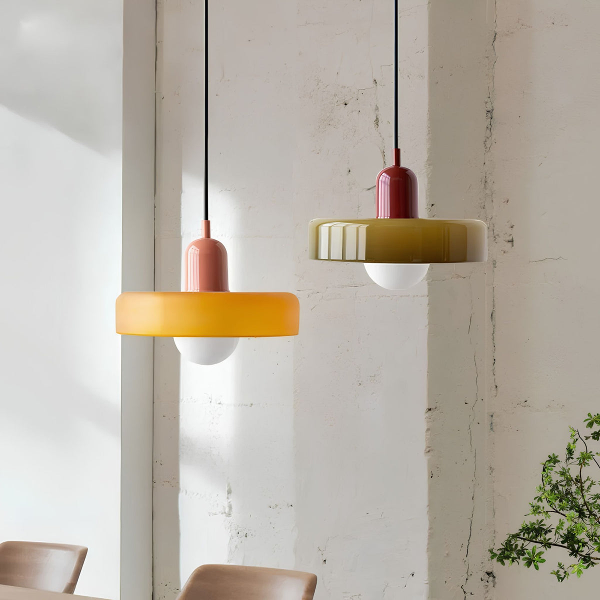 Suspension retro en verre - SOLA